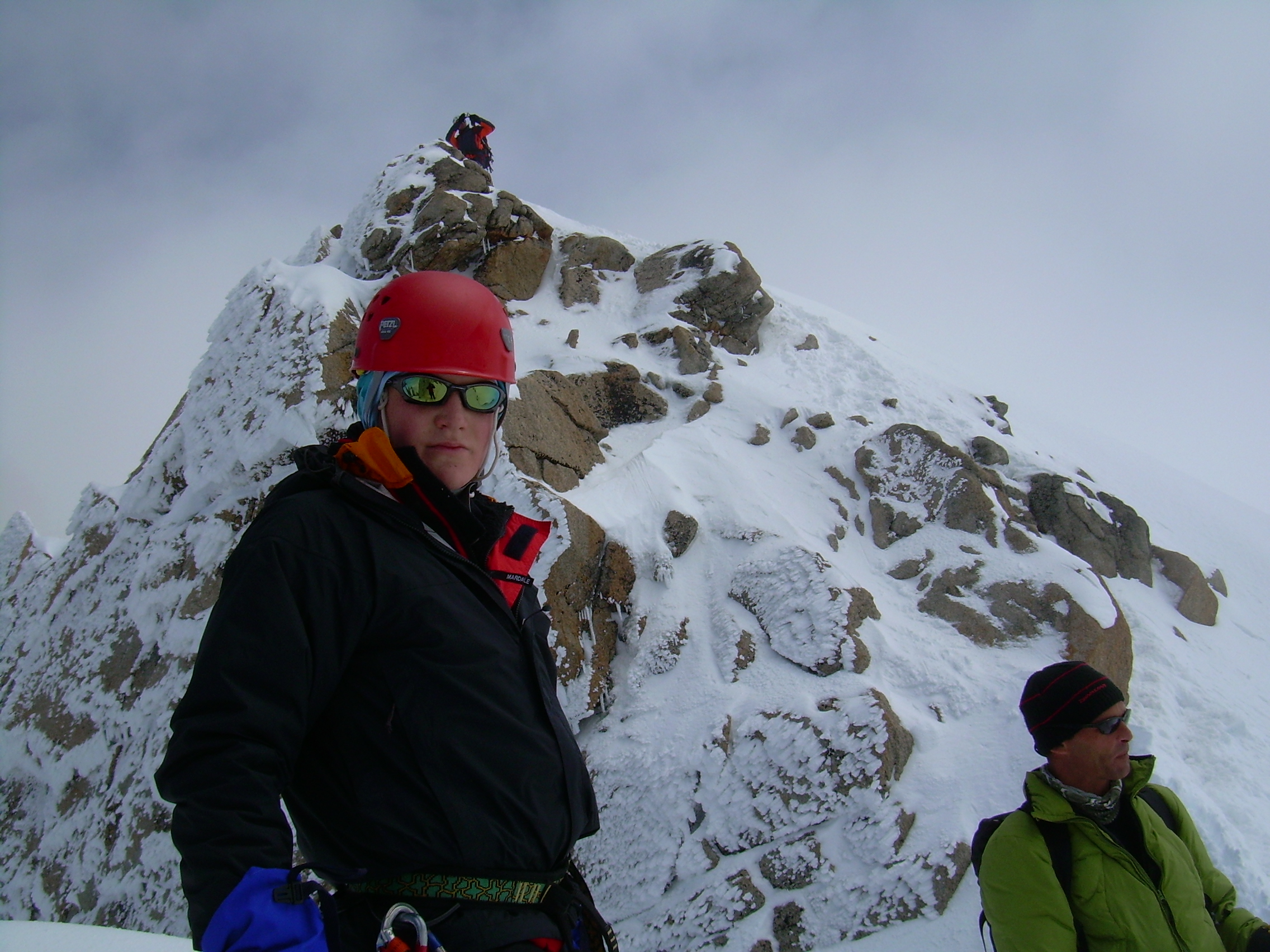 Lazell and Remy on Cosmiques Arete.JPG